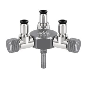 Regulador de salida triple para CO2