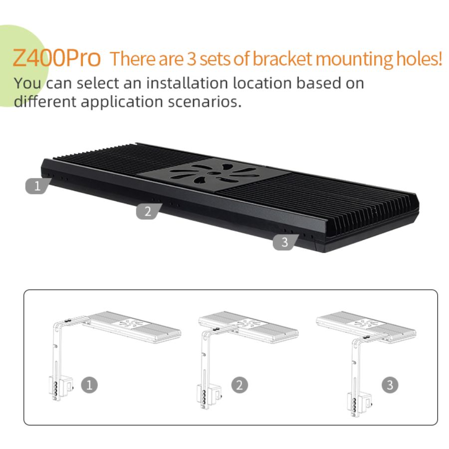 Pantalla-Z400 PRO-D 90W Acuarios 60-90cms App.